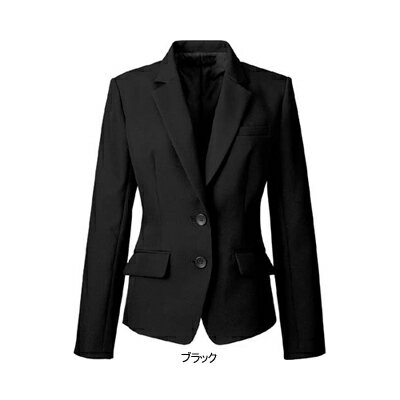 事務服・制服・オフィスウェア ヌーヴォ FJ15620 ジャケット 9号・ブラック9 事務服・制服・オフィスウェア ヌーヴォ FJ15620 ジャケット 9号・ブラック9