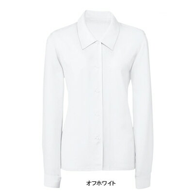 事務服・制服・オフィスウェア ヌーヴォ FB7505 ブラウス(長袖) 15号・オフホワイト1
