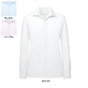 事務服・制服・オフィスウェア ヌーヴォ FB75529 ブラウス(長袖) 7号・ホワイト1