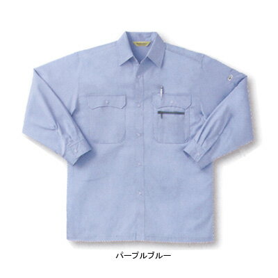 サンエス 作業服 AD479 長袖シャツ XL(＝3L＝EL)サイズ[作業服から事務服まで総アイテム数10万点以上!]..