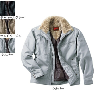 防寒着 58100M〜LLXL他のサイズを選ぶ●●商品説明●秋冬用●素材：起毛ソフトバーバリー●混率：表地/ポリエステル65％・綿35％、裏地/ポリエステルタフタ、中綿100gキルト●サイズ：M(胸囲/120、肩幅/52、袖丈/60、着丈/...