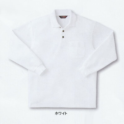 作業着 作業服　サンエス AG10071 長袖ポロシャツ 5L・ブルー4[作業服から事務服まで総アイテム数10万点以上!][綺麗で丁寧な刺しゅう職人の店]