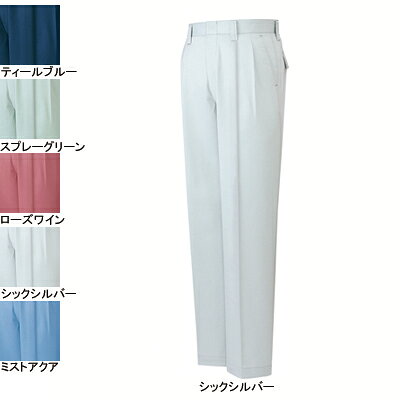 自重堂 作業服 42701 抗菌・防臭ツータックパンツ 70-88 秋冬用 作業ズボン 作業着 メンズ ワークウェア jichodo かっこいい