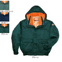 自重堂 作業服 48010 ダブルライナー防寒ブルゾン(フード付) 4L 防寒着 防寒服 秋冬用 防寒ブルゾン 作業着 メンズ ワークウェア jichodo かっこいい(4)