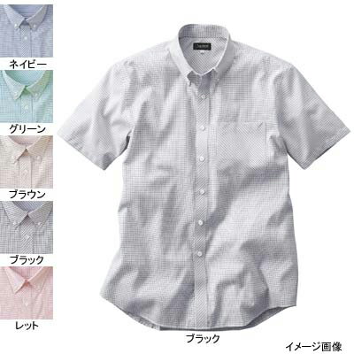 作業着 作業服 サンエス JB55050 メンズ半袖シャツ(全5色) L・グリーン27 作業着 作業服 サンエス JB55050 メンズ半袖シャツ(全5色) L・グリーン27