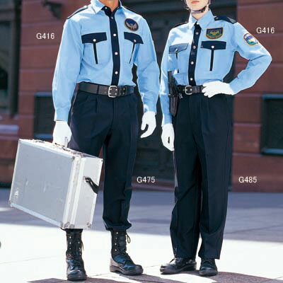 作業着 作業服 G-best G416 夏長袖ペアシャツ XL(＝3L＝EL)サイズ