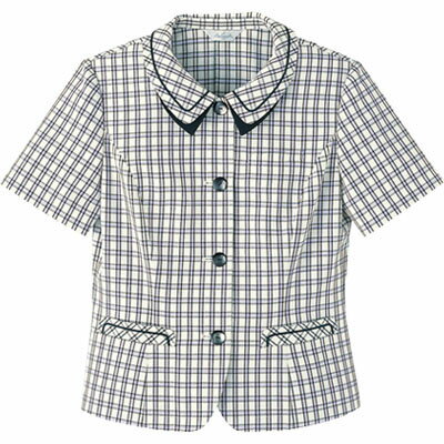 事務服・制服・オフィスウェア ピエ L5561-01 オーバーブラウス 17号～19号