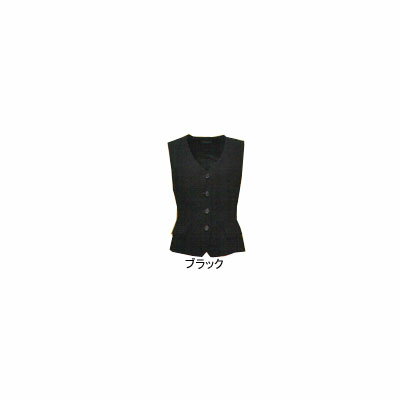 事務服・制服・オフィスウェア ピエ V3100-99 ベスト 9号・ブラック 事務服・制服・オフィスウェア ピエ V3100-99 ベスト 9号・ブラック