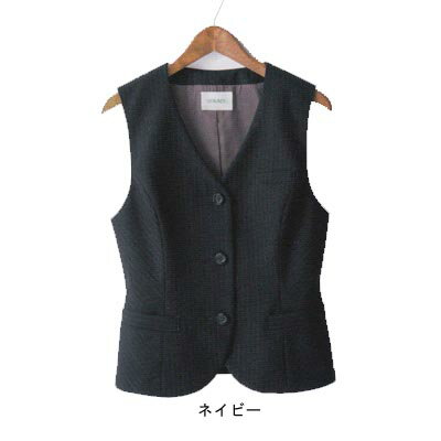 事務服・制服・オフィスウェア ユニレディ U5033 ベスト 17号~19号