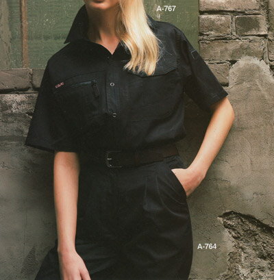 作業着 作業服 コーコス A-764 レディースツータックスラックス XL(＝3L＝EL)サイズ・キャメルベージュ2[作業服から事務服まで総アイテム数10万点以上!][綺麗で丁寧な刺しゅう職人の店] 3