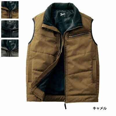 自重堂 作業服 58140 防寒ベスト M-LL 防寒着 防寒服 秋冬用 防寒ブルゾン 作業着 メンズ ワークウェア jichodo かっこいい