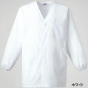 医療白衣・介護服 ソワンクレエ C101 男子衿なし白衣 長袖 S〜4L