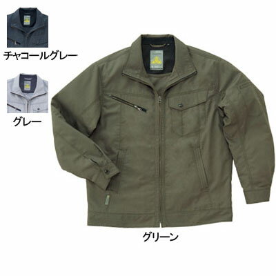 Long-Sleeved - 桑和 SOWA 作業服 作業着 オールシーズン 323 長袖ブルゾン 4L メンズ ソーワ ワークウェア