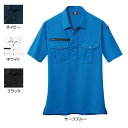 バートル BURTLE 作業服 作業着 707 半袖シャツ SS3L かっこいい おしゃれ 春夏用 メンズ レディース ユニセックス ストレッチ
