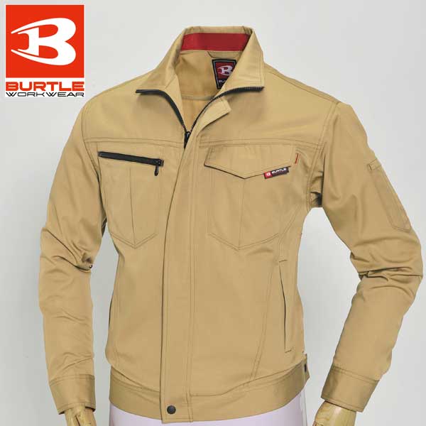 作業服 作業着 ワークウェア 春夏作業服 ジャケット メンズ 大きいサイズ ワークウェア ブルゾン 作業ジャンパー 作業用BURTLE バートル 6081 刺繍 ネーム刺繍