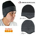 スワッチ 耳付き ヘッドキャップ 冬 作業着 作業服 帽子 インナー フリース 防寒 防風 発熱 保温 あったかインナー あったかい 暖かい メンズ / おたふく手袋 BTサーモ 耳付 フリースワッチ JW-128