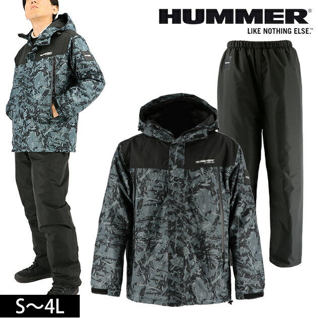 ハマー HUMMER HM-W13C レインウェア 防水防寒レインスーツ