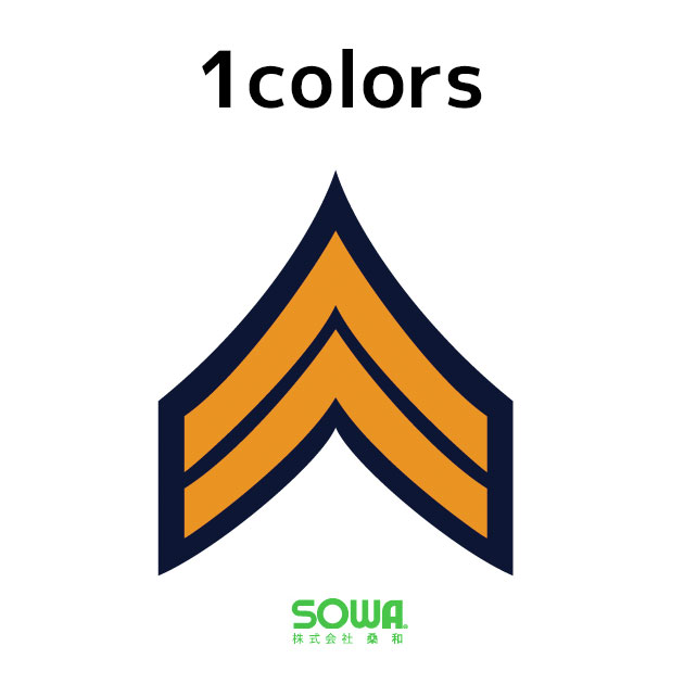 作業服 作業着 ワークウェア SOWA 桑和 小物 ワッペン単品 11022