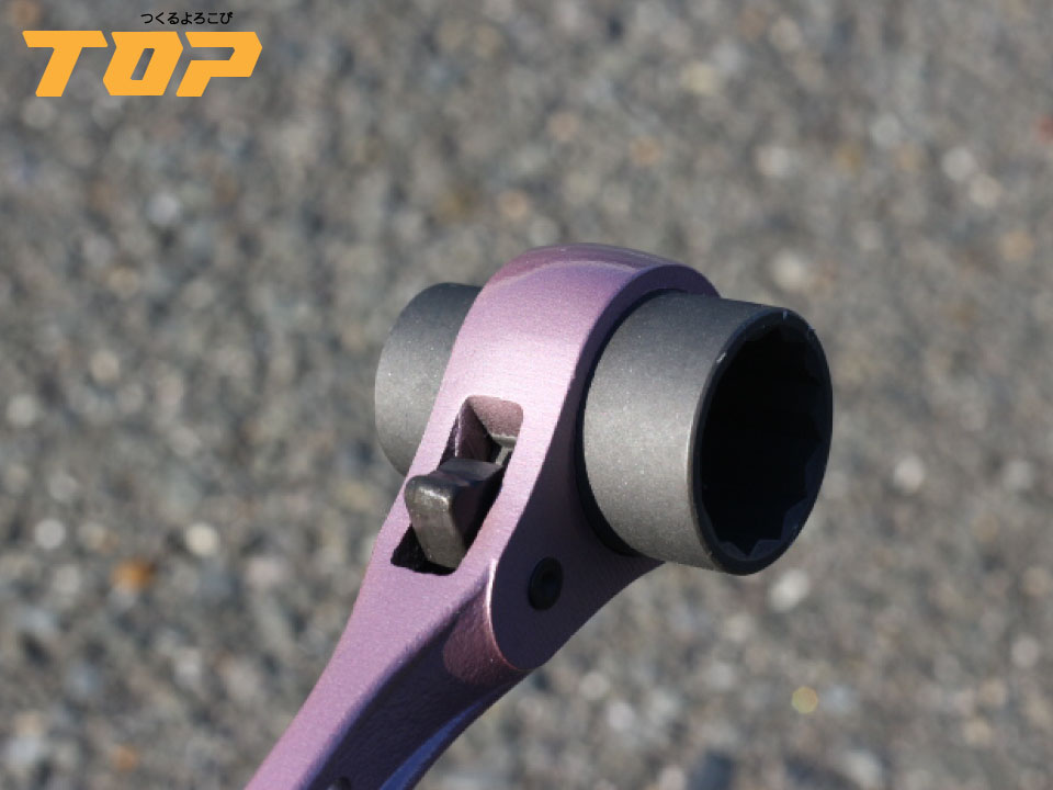 Rakuten - ショートラチェットレンチ TOP 【19×24】 日本製 短 足場 番線 橋梁 鉄塔 土木 建築 電気工事 鉄骨鳶 高所 特別仕様品 躯体 建築 現場 希少品 TOP 日本製 鳶 プレミア 現場 職人 こだわり 工具 道具 専門店 大阪 トップ
