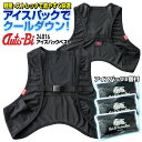 オートバイ アイスパックベスト 春夏 インナーベスト メンズ レディース 涼しい 軽量 ストレッチ 保冷剤 冷たい 仕事服 作業着 作業服 山田辰 ab-240...
