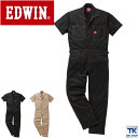 半袖つなぎ 半袖ツナギ EDWINつなぎ 