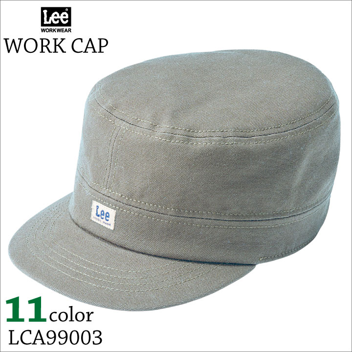 Lee CAP ワークキャップ 帽子 WORKWEAR デニム ヒッコリーストライプ リー WORK