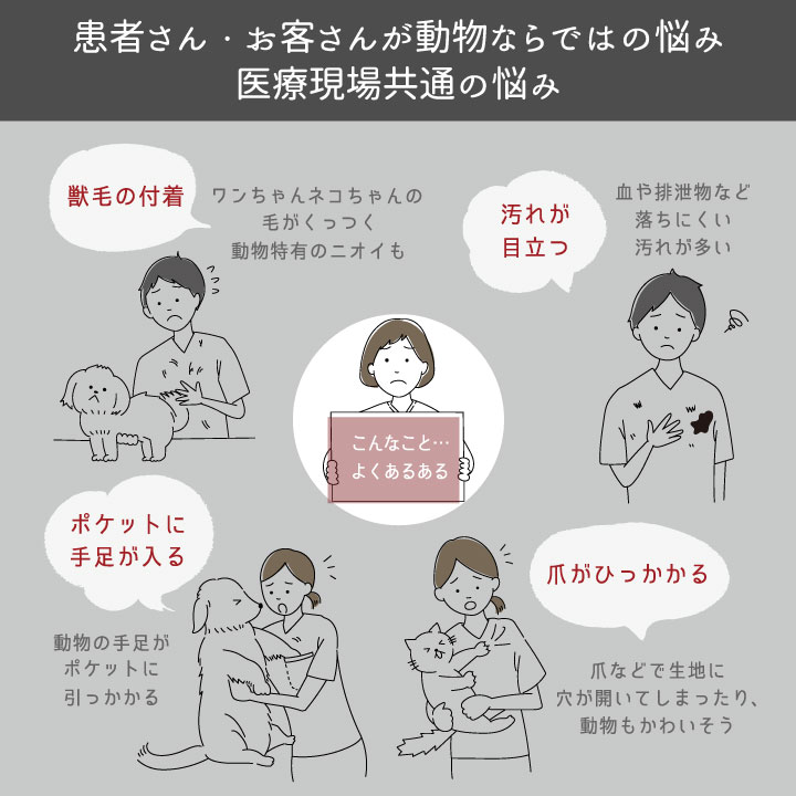 [即日出荷] アニマリード スクラブパンツ ハイライン ANIMALEAD 獣医師 トリマー ...