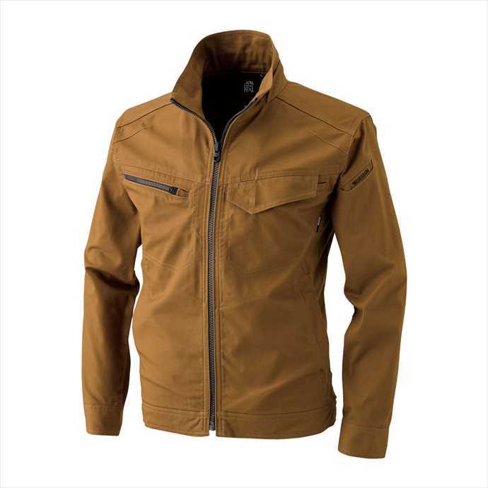 TS DESIGN (TSデザイン) ハイブリッドコットンジャケット キャメル 3516 2002 作業服 ユニフォーム 藤和