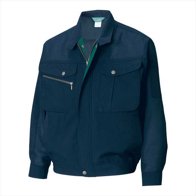 Jacket - TS DESIGN (TSデザイン) 長袖ブルゾン ネイビー 7106 2002 作業服 ユニフォーム TOP SHALETON