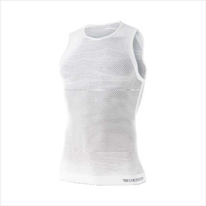 TS DESIGN (TSデザイン) TS DRY ノースリーブ ホワイト 8040 2002 作業服 ユニフォーム 藤和