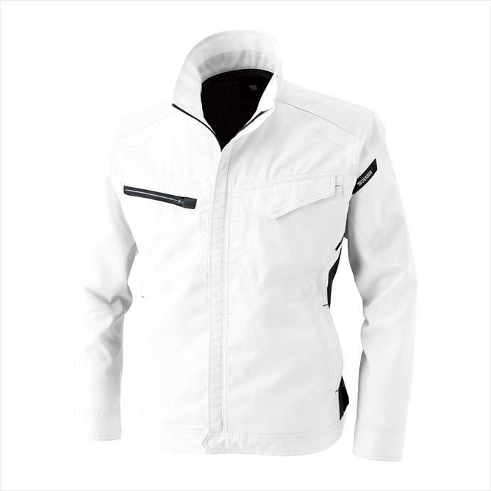 Rakuten - TS DESIGN (TSデザイン) AIR ACTIVEロングスリーブジャケット ホワイト 8106 2002 作業服 ユニフォーム 藤和