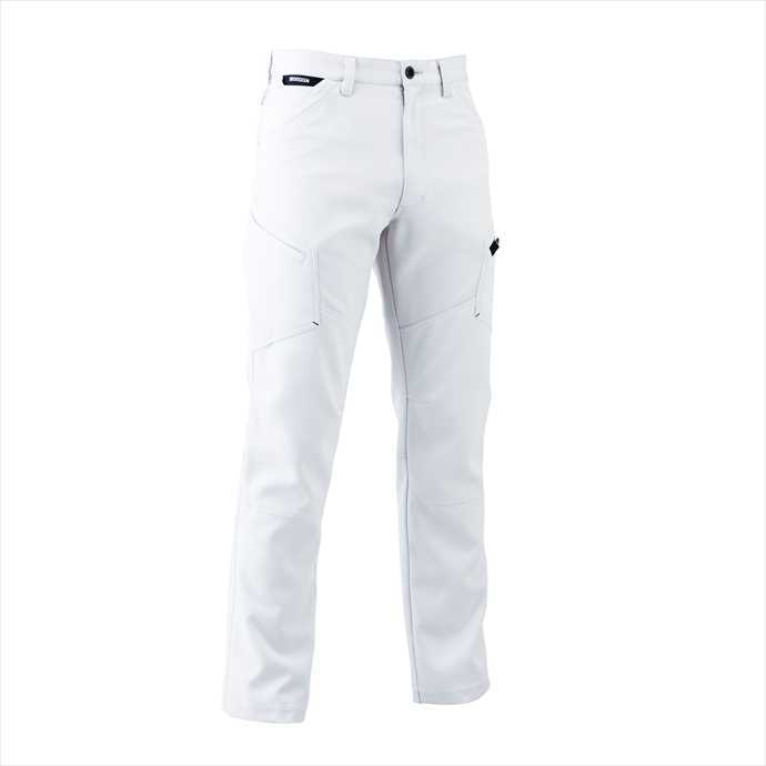 TS DESIGN (TSデザイン) ACTIVEメンズカーゴパンツ ホワイト 8114 2002 作業服 ユニフォーム 藤和
