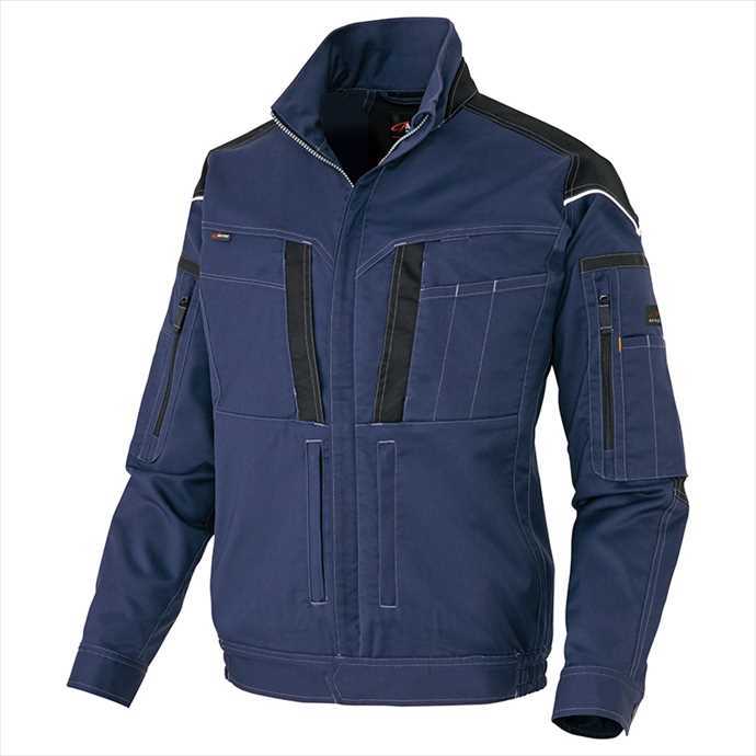 AITOZ アイトス 長袖ブルゾン（フルハーネス対応） ネイビ 6831(4.0)