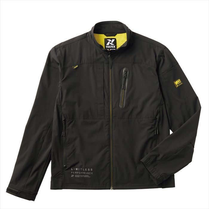 Rakuten - TULTEX タルテックス サマーストレッチブルゾン ブラック 11700 010