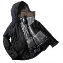 レインウェア Makku マック メンズ ダミングジャケット BLACK MKU-AS3750 2302 防寒 防水 雨具 ユニセックス