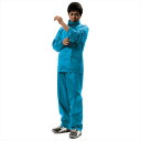 レインウェア上下セット Makku マック メンズ フェニックス2 BLUE MKU-AS7400 2302 レインスーツ 防水 雨具 ユニセックス