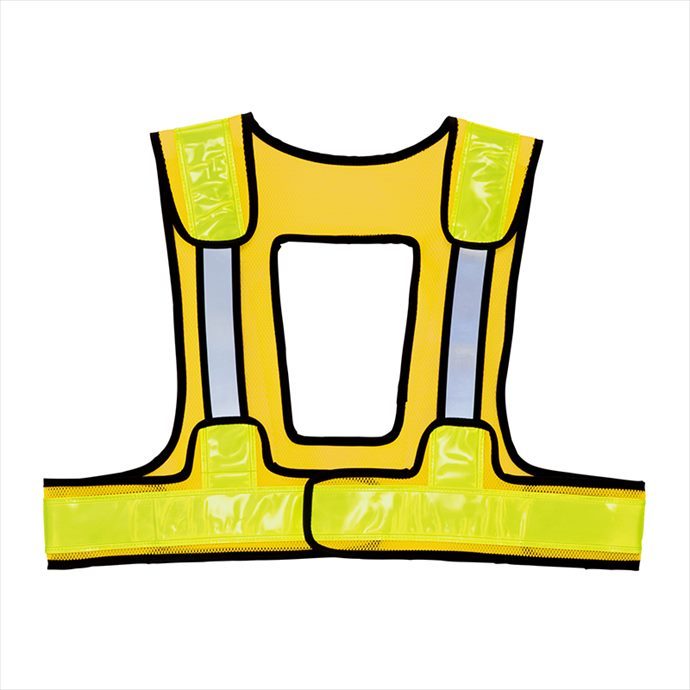 AITOZ アイトス FH対応ラッセルメッシュベスト イエロー×Fイエロー 8716 ウェア 反射テープ