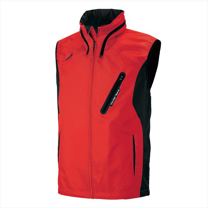 アイトス AITOZ フードインベスト（男女兼用） ユニセックス 10309 109.レッド×ブラック