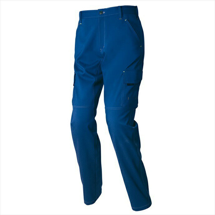 アイトス AITOZ カーゴパンツ（ノータック）（男女兼用） ユニセックス 2521 006.ロイヤルブルー