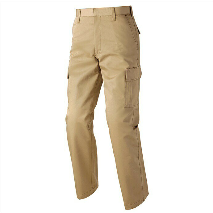 アイトス AITOZ カーゴパンツ（ノータック） ユニセックス 3821 025.カーキ