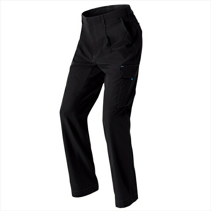 アイトス AITOZ カーゴパンツ（1タック）（男女兼用） ユニセックス 60421 010.ブラック