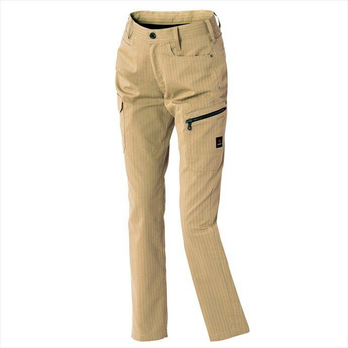 アイトス AITOZ レディースカーゴパンツ（ノータック） レディース 60626 025.カーキ