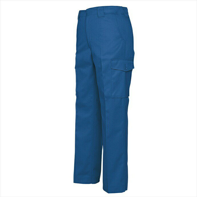 アイトス AITOZ カーゴパンツ（ノータック）（厚地）（男女兼用） ユニセックス 624 006.ブルー