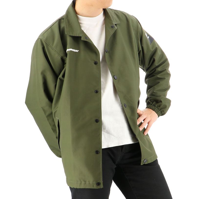 Men'S Wear - ハマー HUMMER HM-W11 超ハッ水コーチジャケット H0337AS カーキ