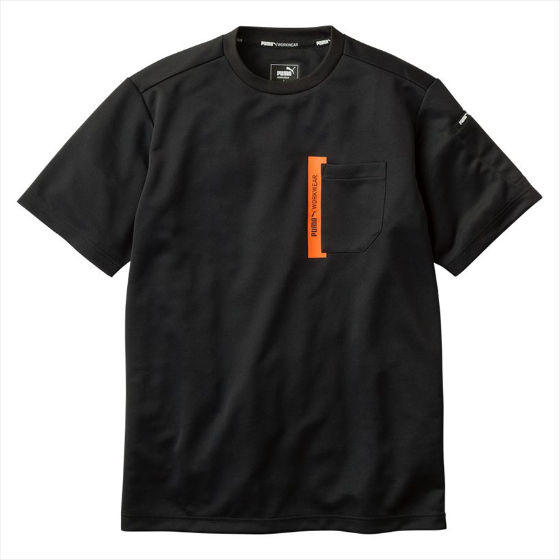 Men'S Wear - プーマ ワークウェア PUMA WORKWEAR 半袖Tシャツ メンズ ユニセックス PW-3023N ブラック