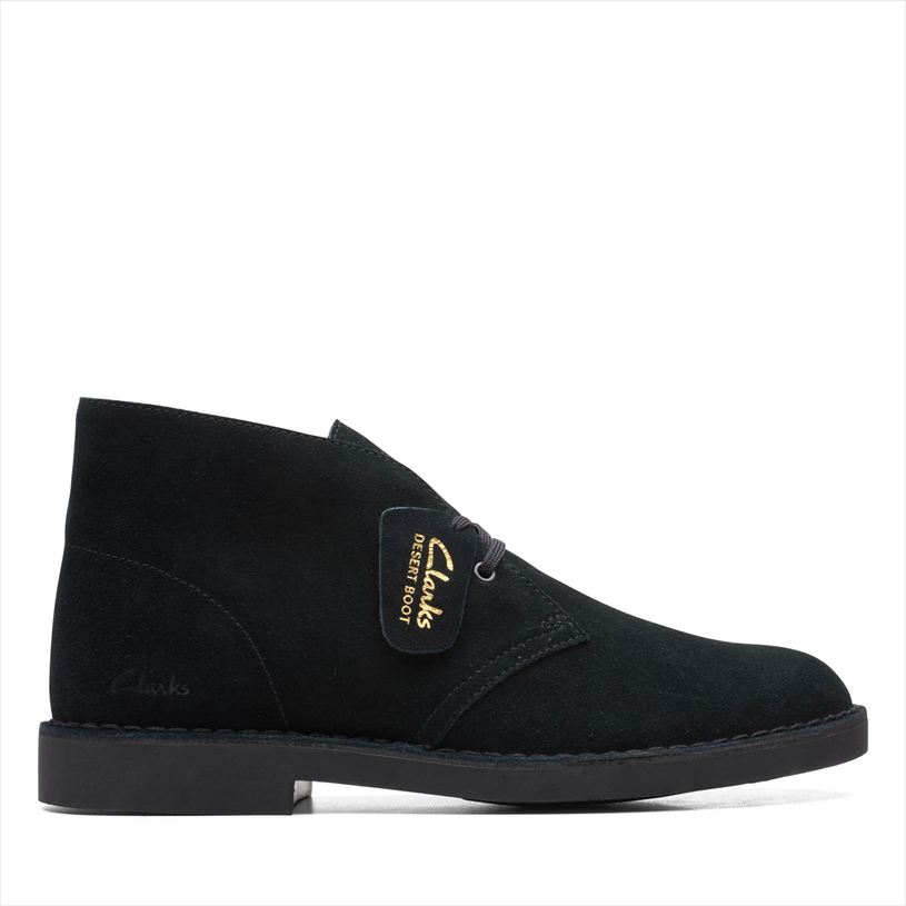 Rakuten - クラークス Clarks DESERT BT EVO デザートブーツエヴォ メンズ ユニセックス ブラックスエード 26166779 BLACK-SDE