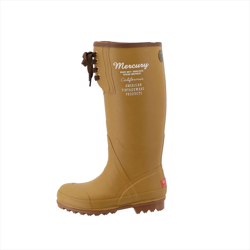 弘進ゴム KOHSHIN マーキュリー BC&MERCURY RUBBER BOOTS A0213AA-4L タン