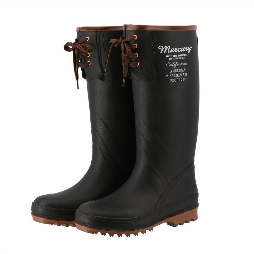 Rakuten - 弘進ゴム KOHSHIN マーキュリー BC&MERCURY RUBBER BOOTS A0213AB-4L ブラック