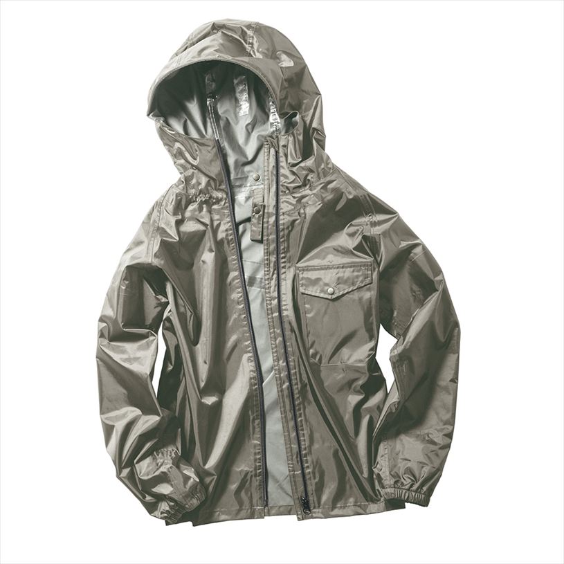 Rakuten - レインジャケット マック Makku レインキーパースーツ レインウェア メンズ ユニセックス AS5110 GRAIGE レインコート 自転車 防水 カッパ 雨具 通勤 通学