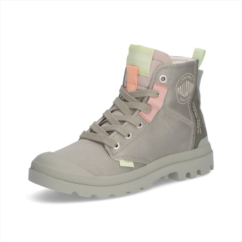 樂天商城 - パラディウム PALLADIUM PAMPA HI URBAN LAYER レディース スポーツ カジュアル シューズ 94668 (230)ABBEY-STONE